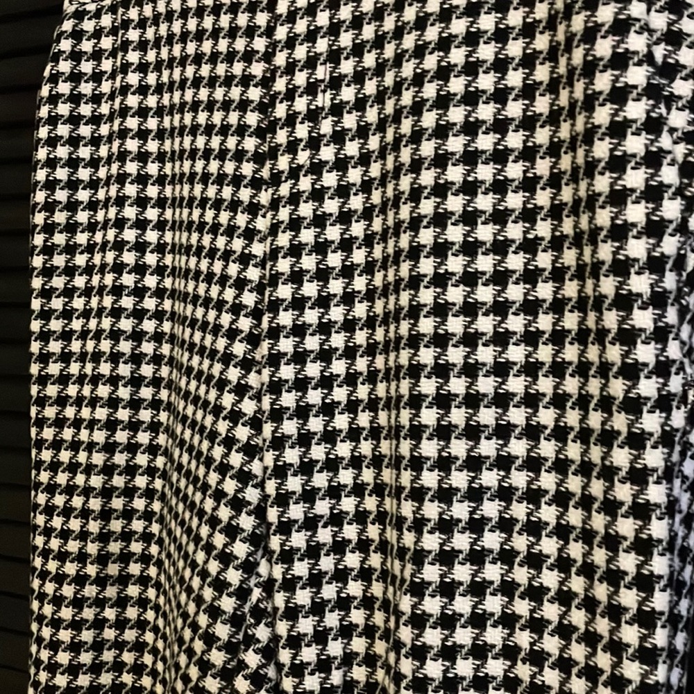Old navy 0 houndstooth print pants with pockets
